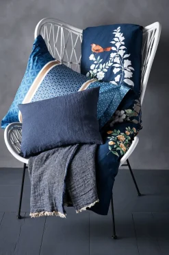 Bath & Living Vandyck PURITY 79 Nightblue pillowcase 40x55 cm (linen / cotton) PUCO1679A