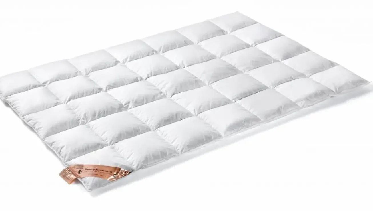 Bath & Living Vandyck Quilt 95% down EXCELLENT solo 450 (BE004 501)