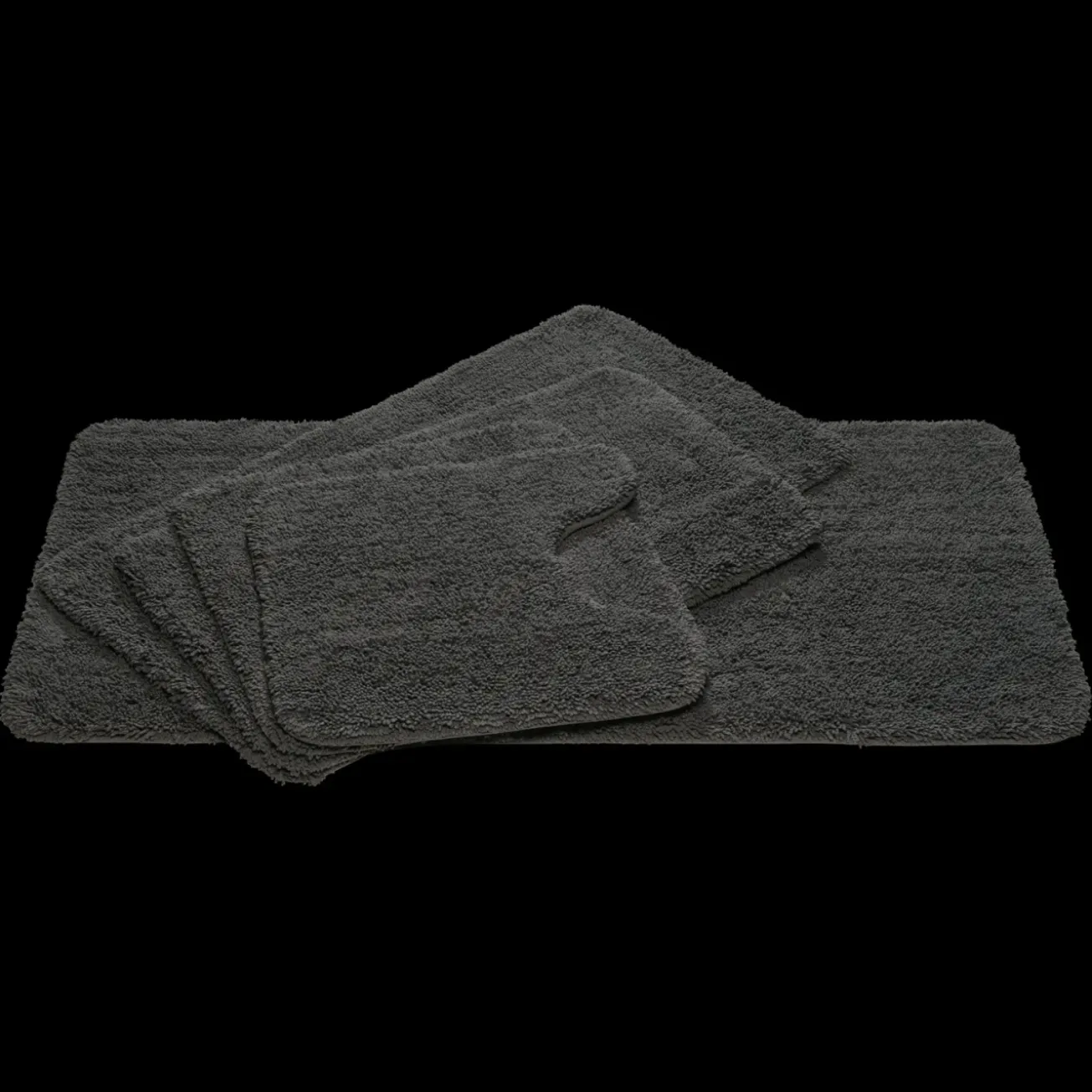 Bath & Living Vandyck RANGER SPRAY bath mat color Anthracite-081, gray
