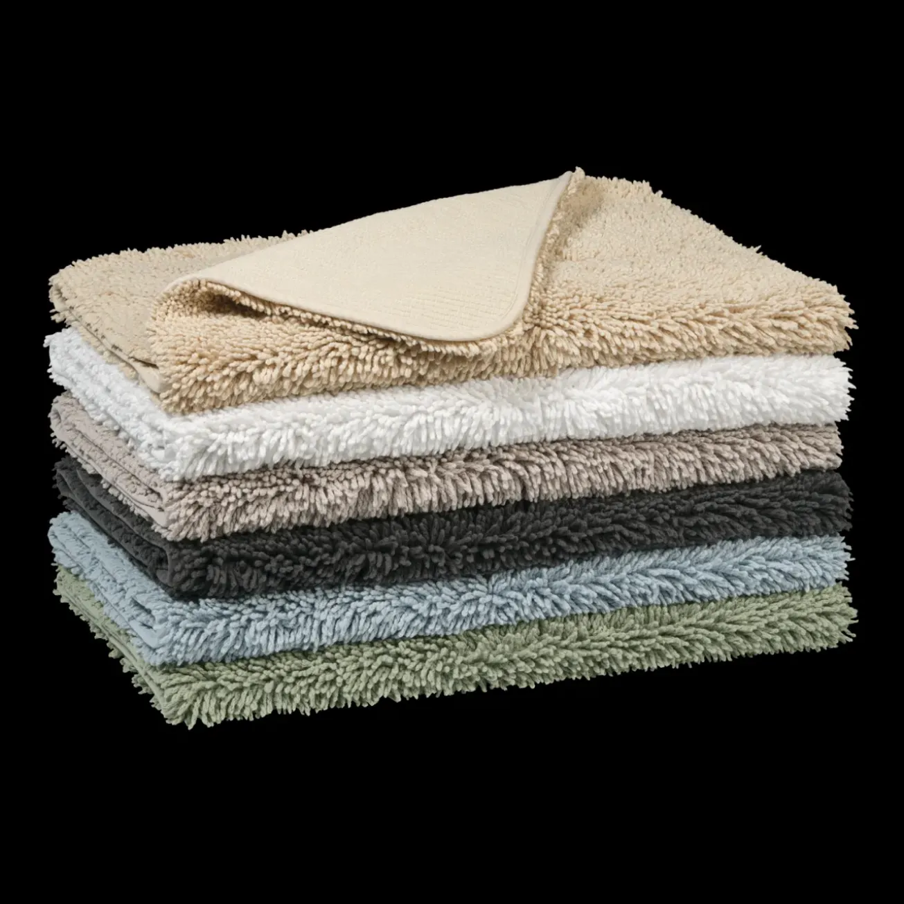 Bath & Living Vandyck RANGER SPRAY bath mat color Anthracite-081, gray