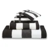 Bath & Living Vandyck Remainder 57: Bath towel VANCOUVER Off Black 90x195 cm