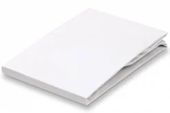 Bath & Living Vandyck Sheet satin color White-090, white (CCF305)