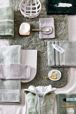 Bath & Living Vandyck TORONTO bath mat Smoke Green (BAAM20103)