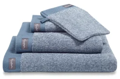Bath & Living Vandyck Towel HOME Mouliné vintage Blue-403 (BAKC18201)