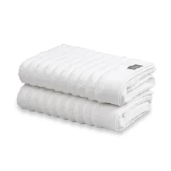 Bath & Living Vandyck Towel HOME Wave White-090