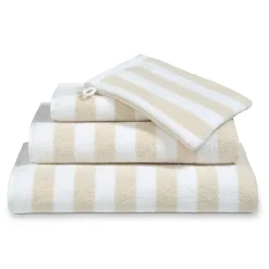 Bath & Living Vandyck Towel VERONA Stripes color Desert-034