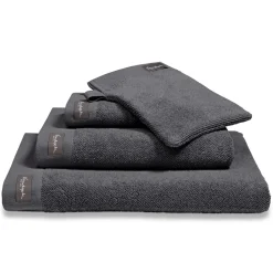 Bath & Living Vandyck Towel 60x110 cm HOME collection Uni Off Black (BAKC13202) set/3 pieces