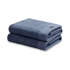 Bath & Living Vandyck Towel 60x110 cm HOME collection Uni Blue Ink (BAKC13202) set/3 pieces