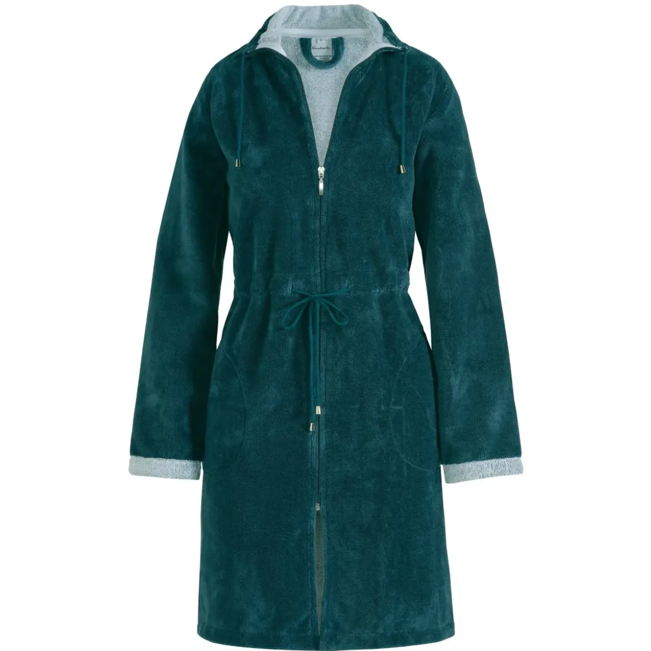 Bath & Living Vandyck Vandyck CHICAGO bathrobe Lagoon
