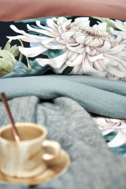 Bath & Living Vandyck Vandyck FLORAL BLISS duvet cover Blue Ink 200x220 cm