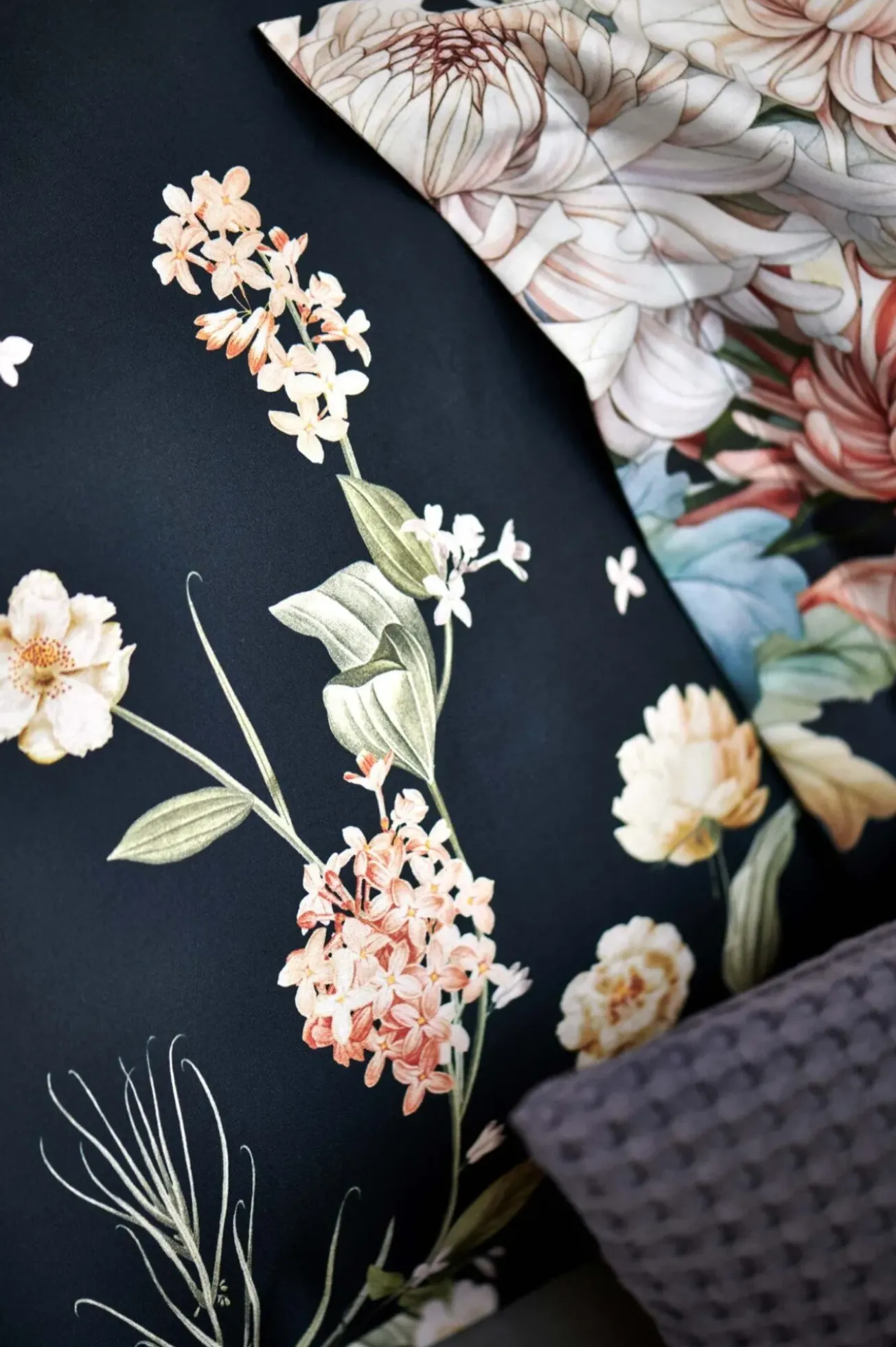 Bath & Living Vandyck Vandyck FLORAL BLISS duvet cover Blue Ink 200x220 cm