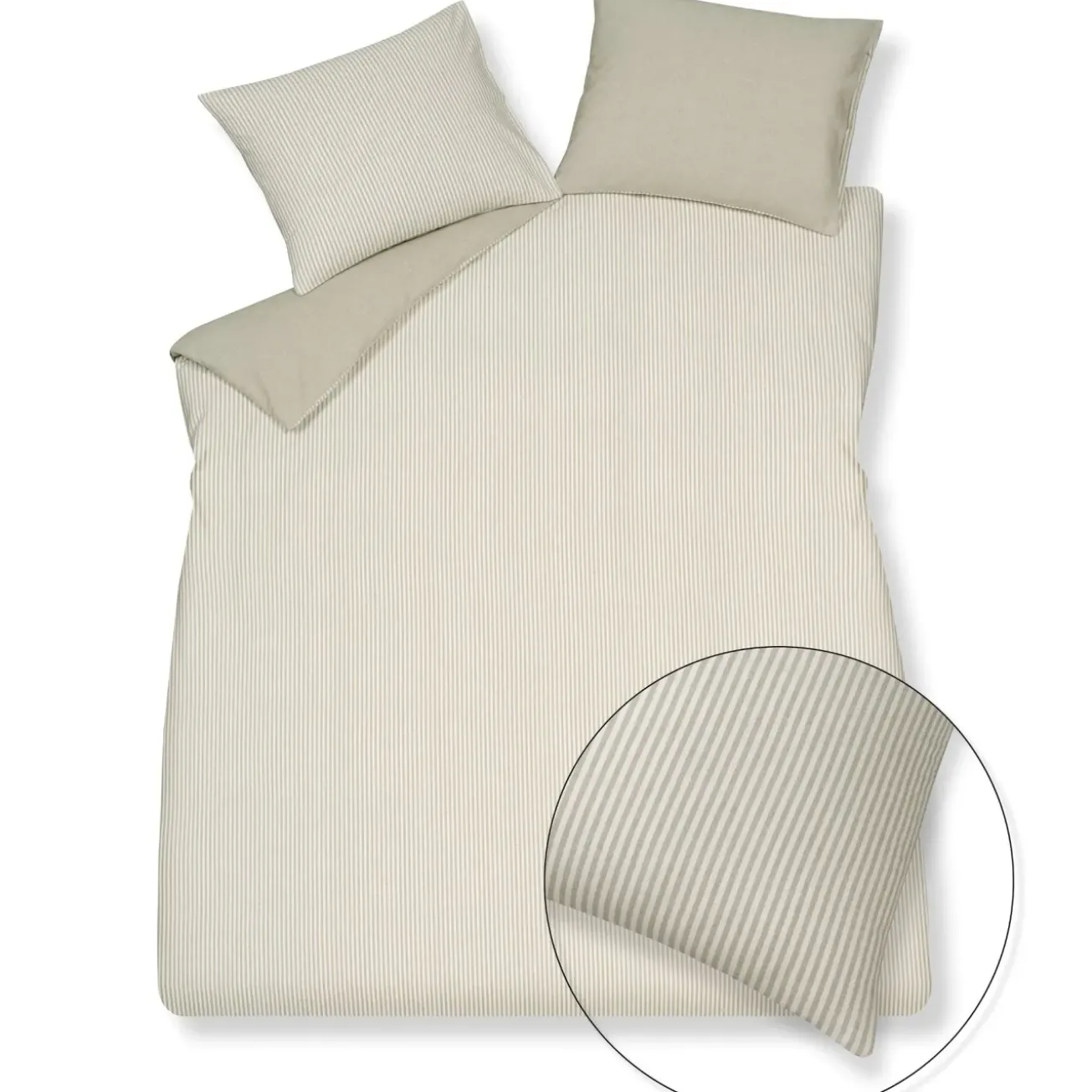 Bath & Living Vandyck Vandyck HOME Salerno duvet cover Sage Green 240x220 cm