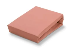 Bath & Living Vandyck Vandyck JERSEY SOFT topper fitted sheet Brick Dust