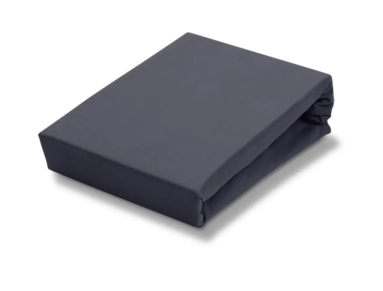 Bath & Living Vandyck Vandyck JERSEY SOFT split topper fitted sheet Blue Ink