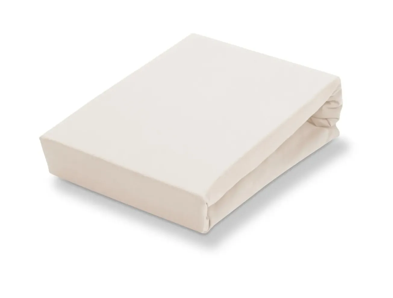 Bath & Living Vandyck Vandyck JERSEY SOFT split topper fitted sheet Natural