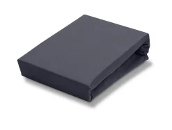 Bath & Living Vandyck Vandyck JERSEY SOFT topper fitted sheet Blue Ink