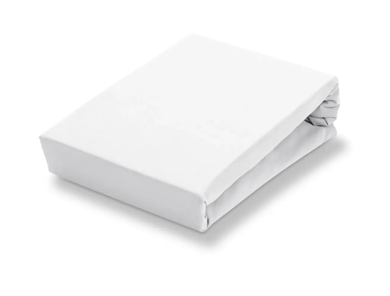 Bath & Living Vandyck Vandyck JERSEY SOFT split topper fitted sheet White