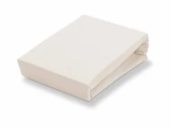 Bath & Living Vandyck Vandyck JERSEY SOFT topper fitted sheet Natural
