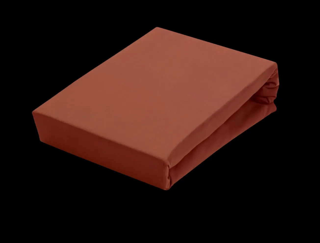 Bath & Living Vandyck Vandyck JERSEY SUPREME fitted sheet Rusty Brown