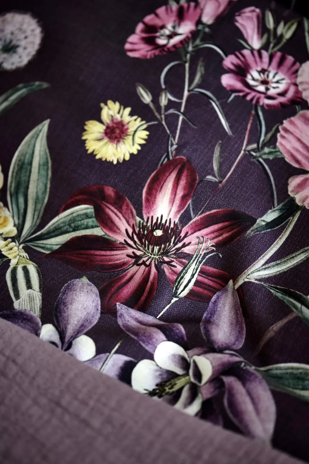 Bath & Living Vandyck Vandyck NOIR GARDEN duvet cover 240x220 cm
