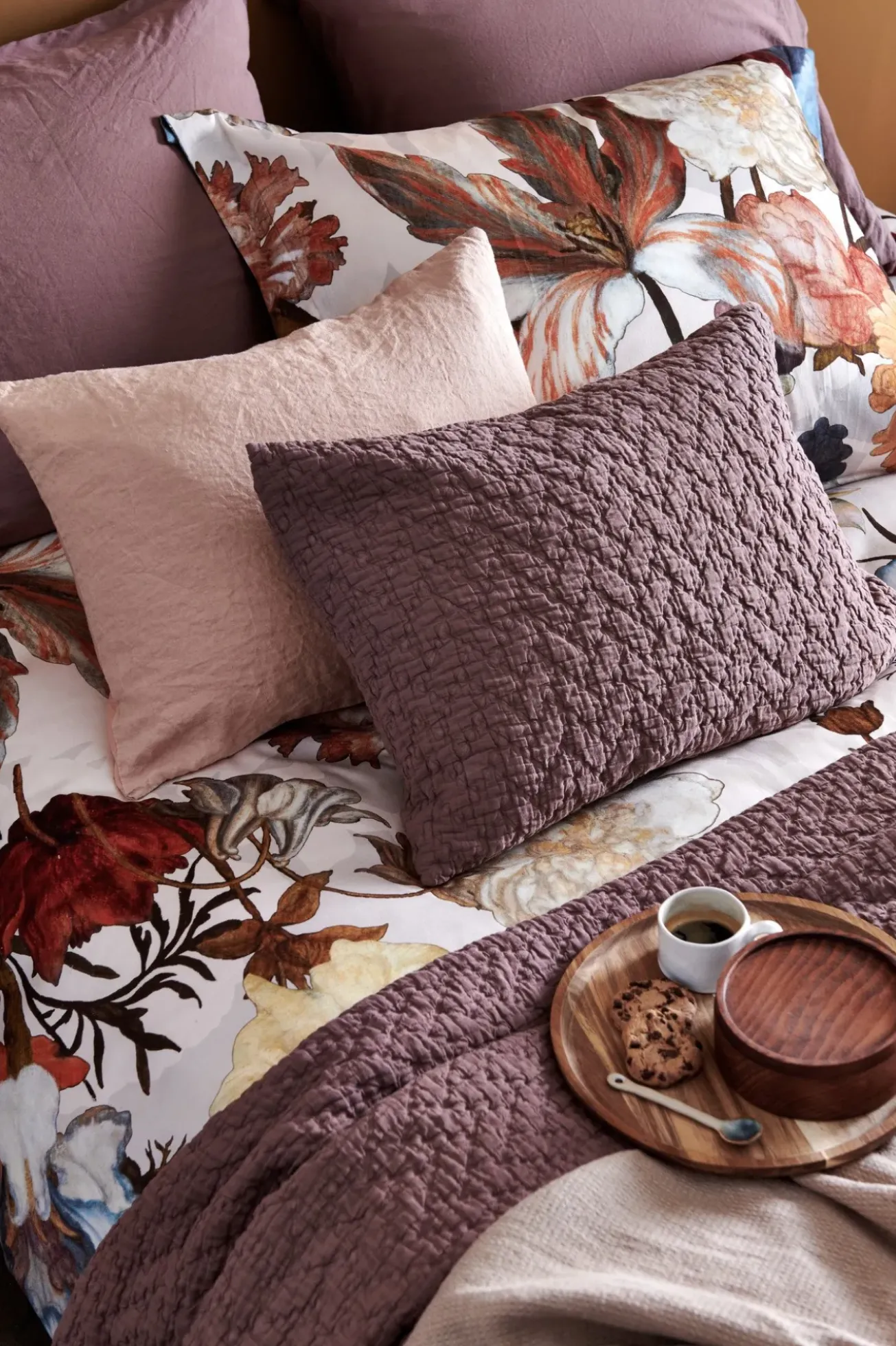 Bath & Living Vandyck Vandyck PURE 10 bedspread Brownie 260x260 cm