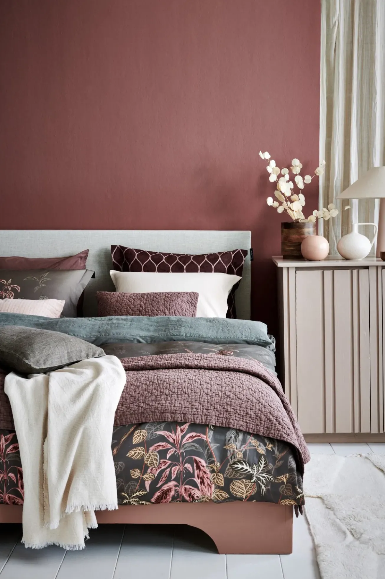 Bath & Living Vandyck Vandyck PURE 10 bedspread Brownie 260x260 cm