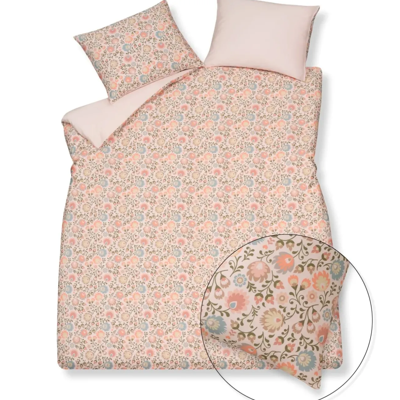 Bath & Living Vandyck Vandyck PURE 87 duvet cover Sepia Pink 200x220 cm