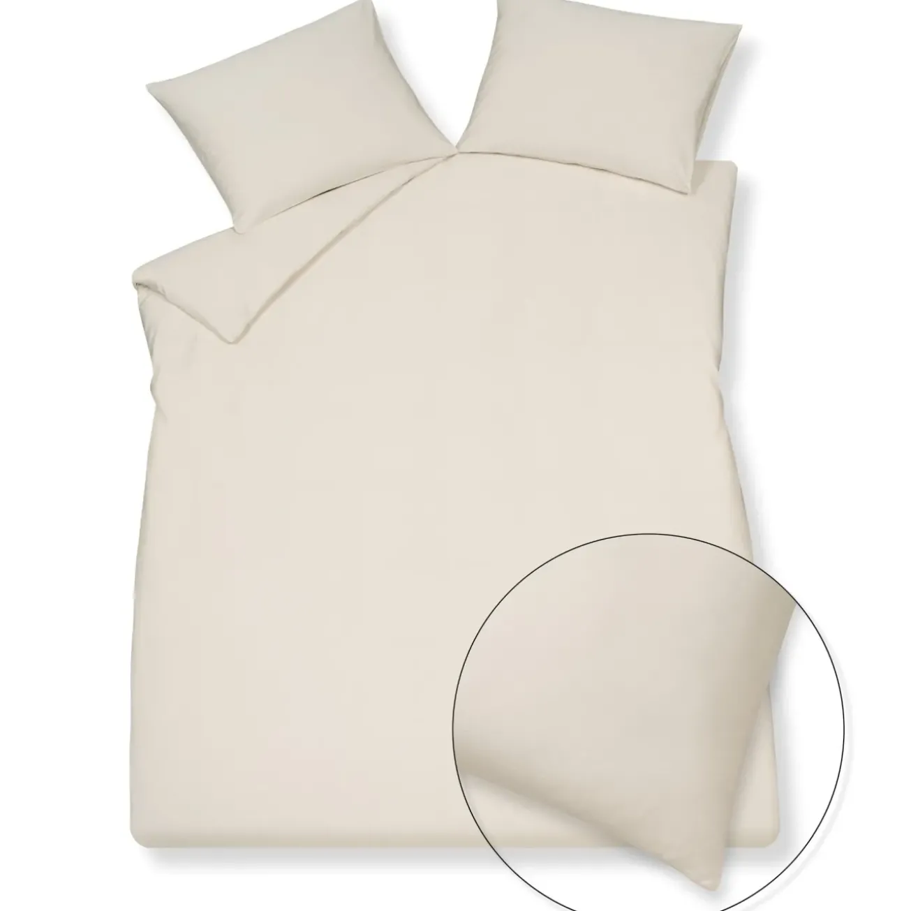 Bath & Living Vandyck Vandyck PURE 84 duvet cover Cream Tan 140x220 cm