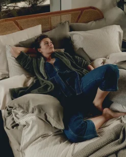 Bath & Living Vandyck Vandyck PURE 84 duvet cover Cream Tan 140x220 cm