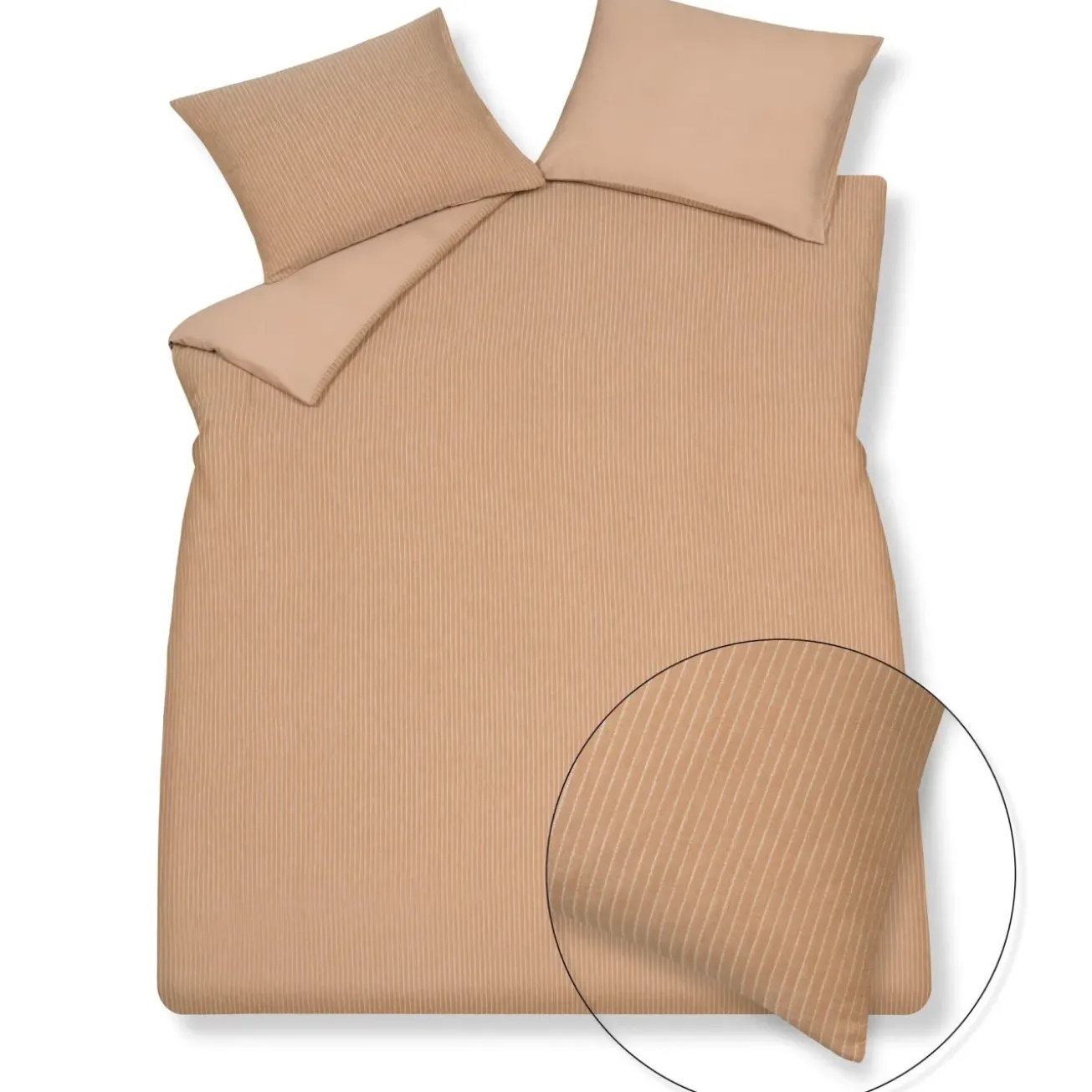Bath & Living Vandyck Vandyck PURE 86 duvet cover Praline 240x220 cm