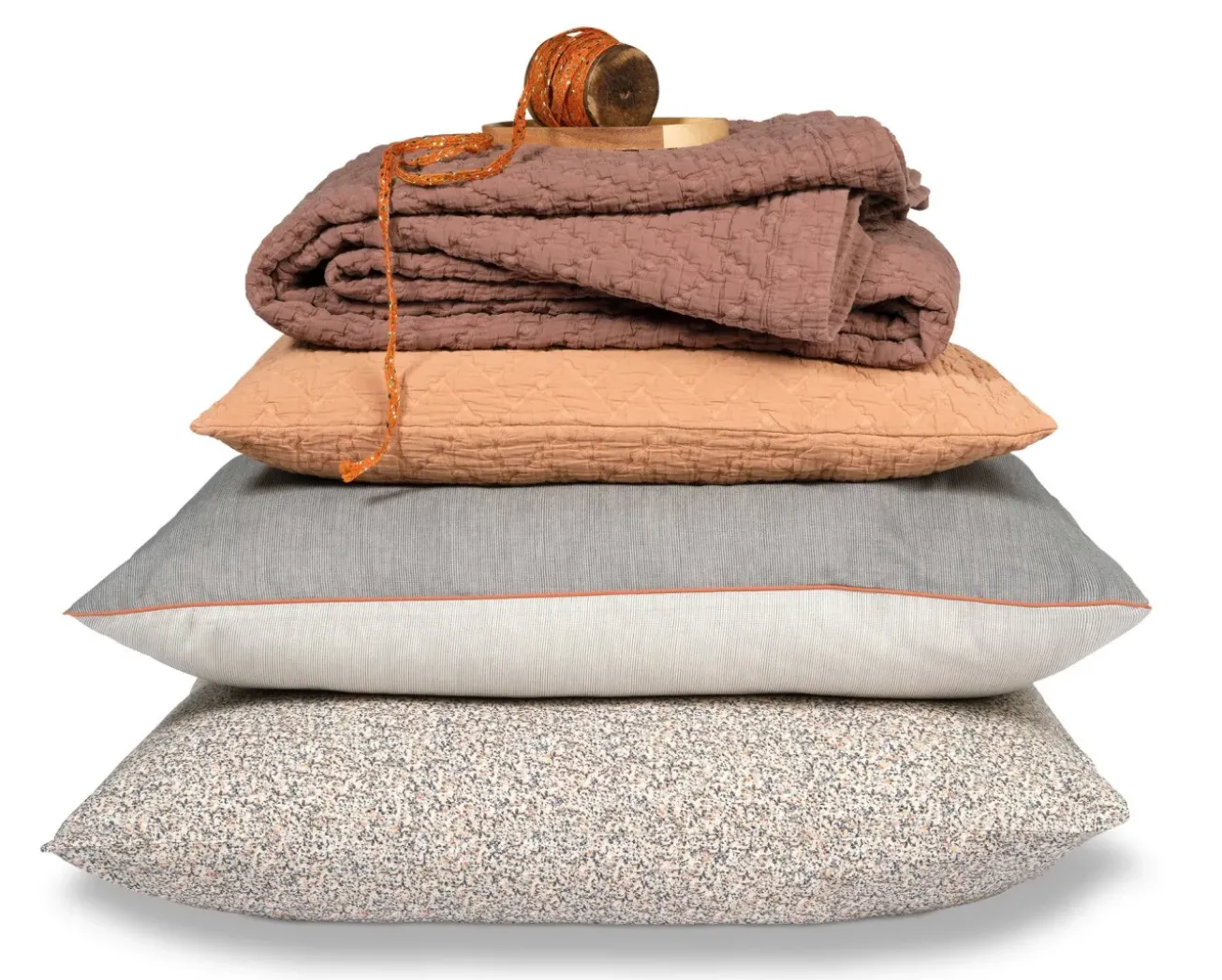 Bath & Living Vandyck Vandyck PURE 10 pillowcase Toffee 40x55 cm