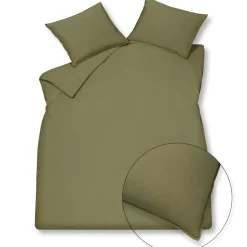Bath & Living Vandyck Vandyck WASHED COTTON duvet cover Martini Olive 200x220 cm