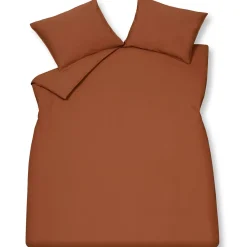 Bath & Living Vandyck Vandyck WASHED COTTON duvet cover Rusty Brown 240x220 cm