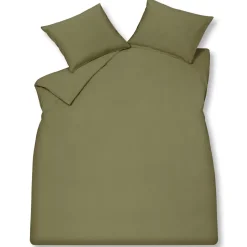 Bath & Living Vandyck Vandyck WASHED COTTON duvet cover Martini Olive 240x220 cm