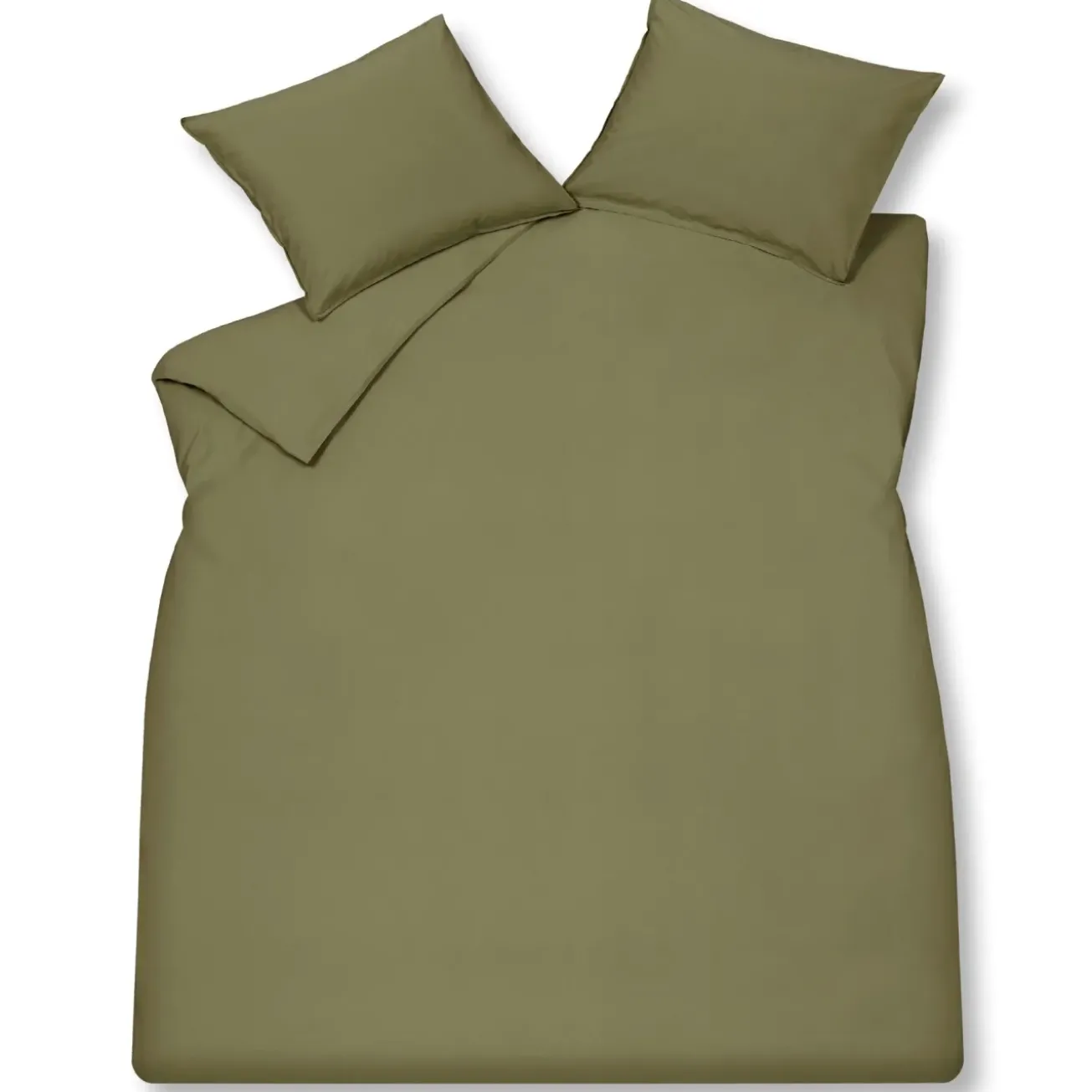 Bath & Living Vandyck Vandyck WASHED COTTON duvet cover Martini Olive 240x220 cm