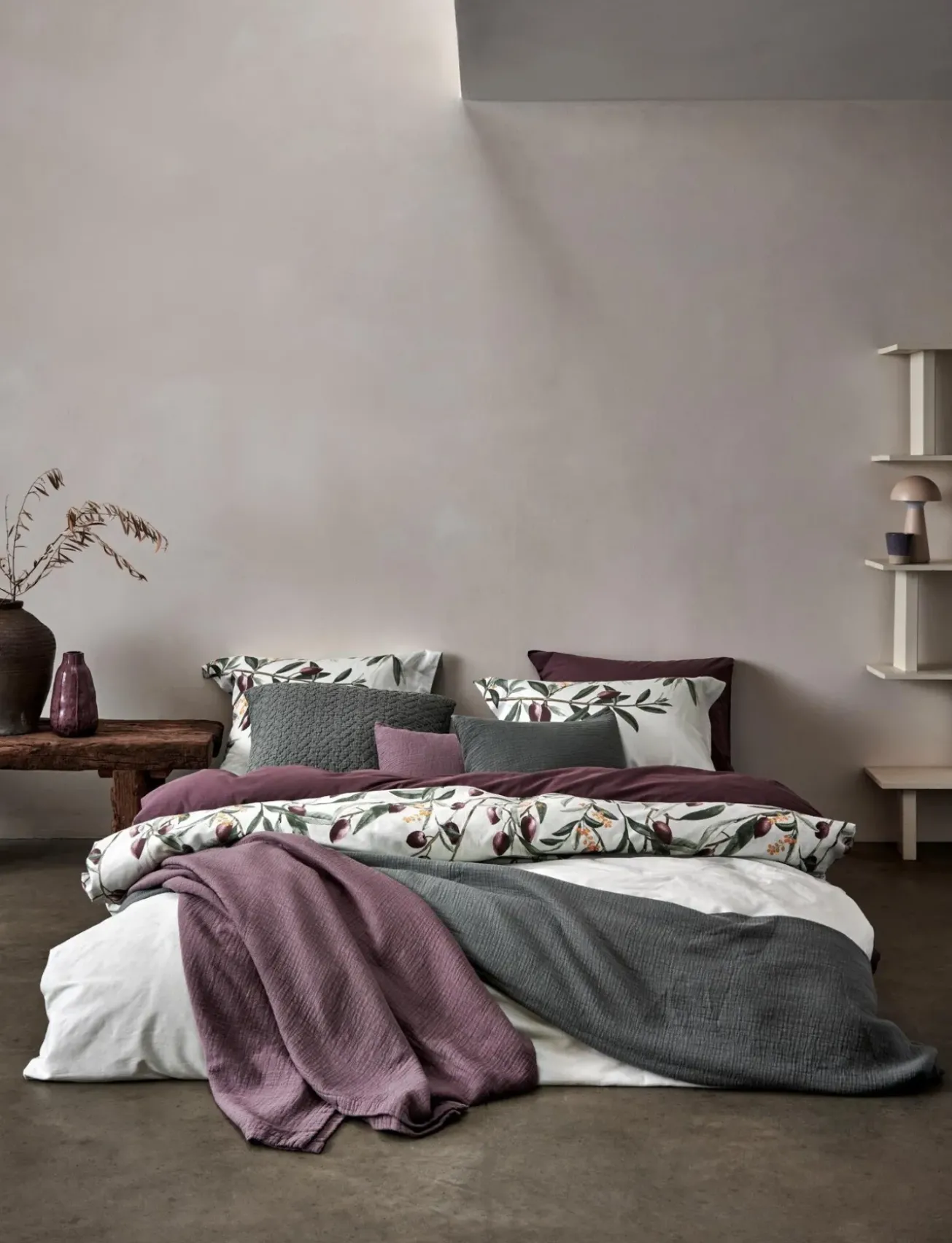 Bath & Living Vandyck Vandyck WASHED COTTON duvet cover Peppercorn 140x220 cm