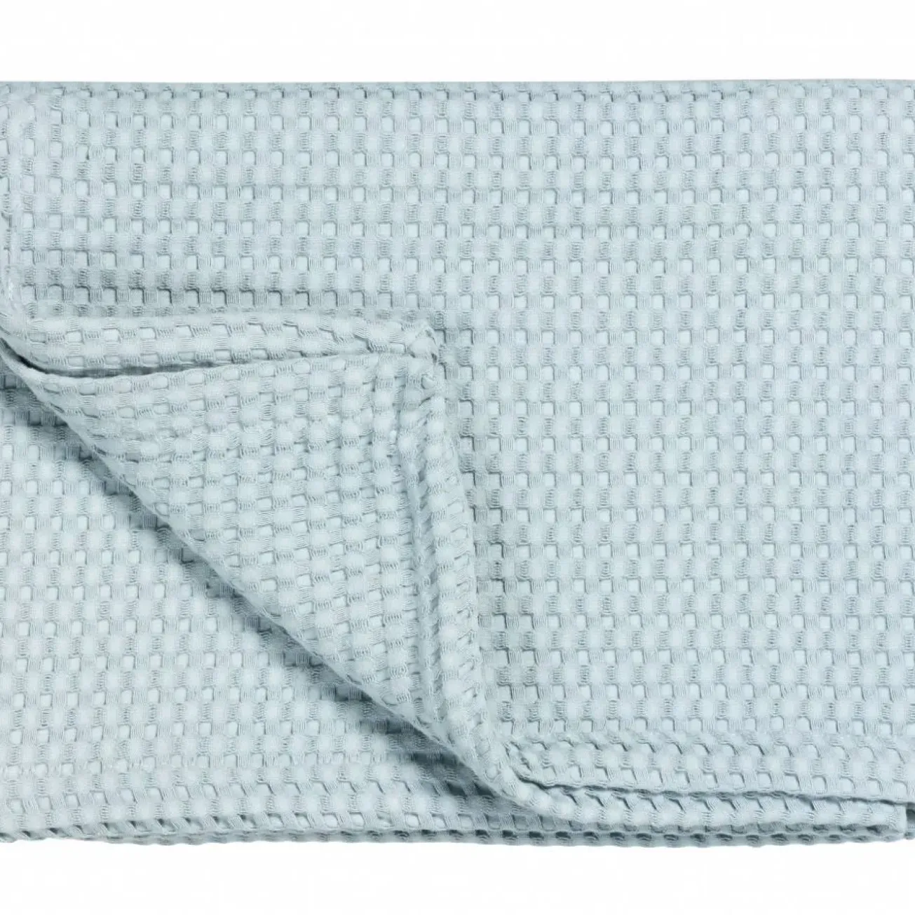 Bath & Living Vandyck Waffle blanket Piqué HOME China Blue-406 light blue (BLMK16101)
