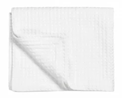 Bath & Living Vandyck Waffle blanket Pique Home (BLMK16101) color white