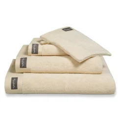 Bath & Living Vandyck Washcloth HOME Mouliné color Bleached Sand (BAKC18201) set/6 pieces
