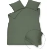 Kids Bath & Living Vandyck WASHED COTTON duvet cover 140x220 cm Earth Green (cotton)