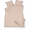 Bath & Living Vandyck WASHED COTTON duvet cover 200x220 cm Pale Pink (cotton) CLLA20201