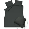 Bath & Living Vandyck WASHED COTTON duvet cover 240x220 cm, Off Black (cotton)