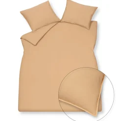 Bath & Living Vandyck WASHED COTTON duvet cover 140x220 cm Apricot Blush (cotton) CLLA20201