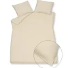Bath & Living Vandyck WASHED COTTON duvet cover 200x220 cm Cream Tan (cotton) CLLA20201
