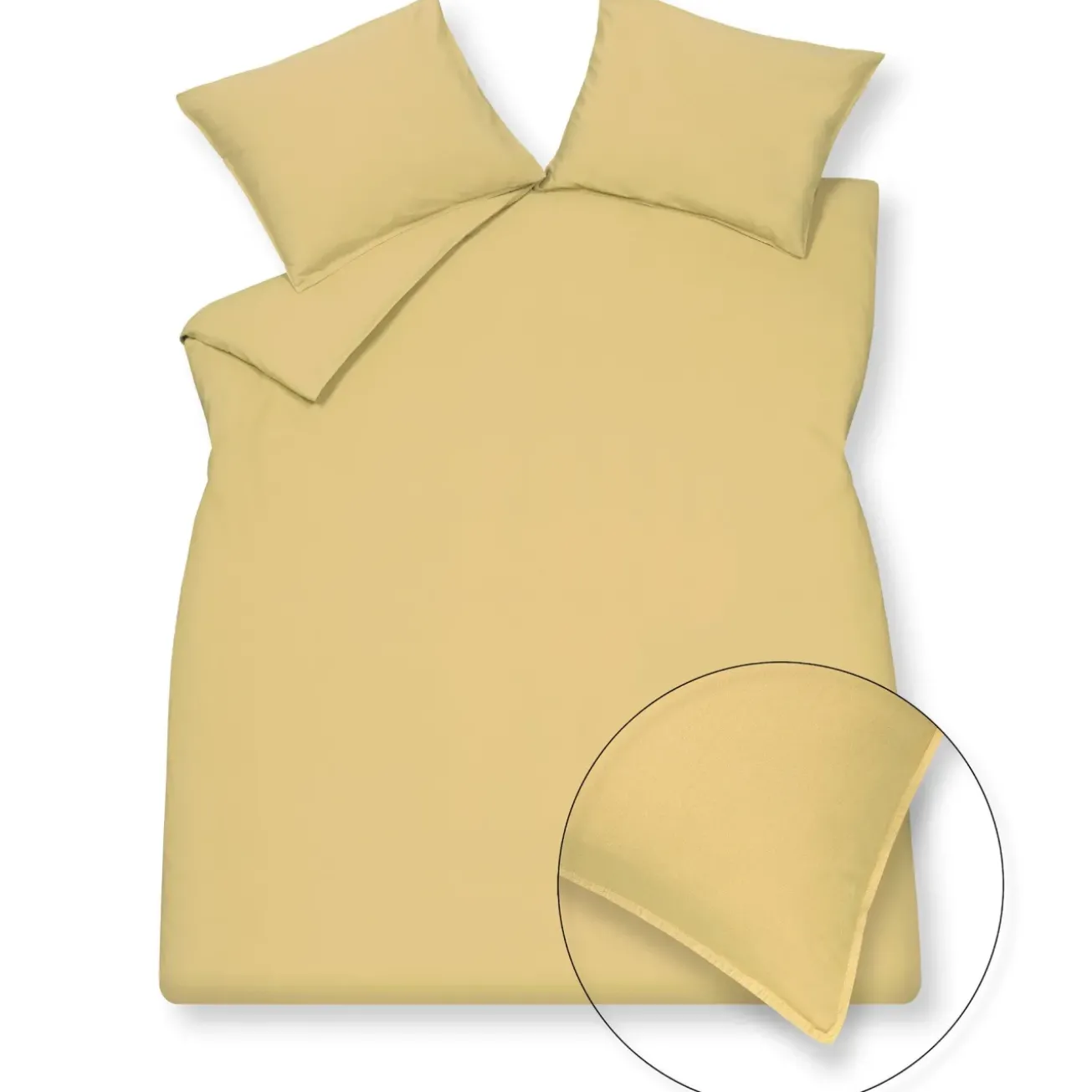 Bath & Living Vandyck WASHED COTTON duvet cover 240x220 cm Sunlight (cotton) CLLA20201