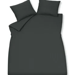 Bath & Living Vandyck WASHED COTTON pillowcase 60x70 cm, Off Black (cotton)