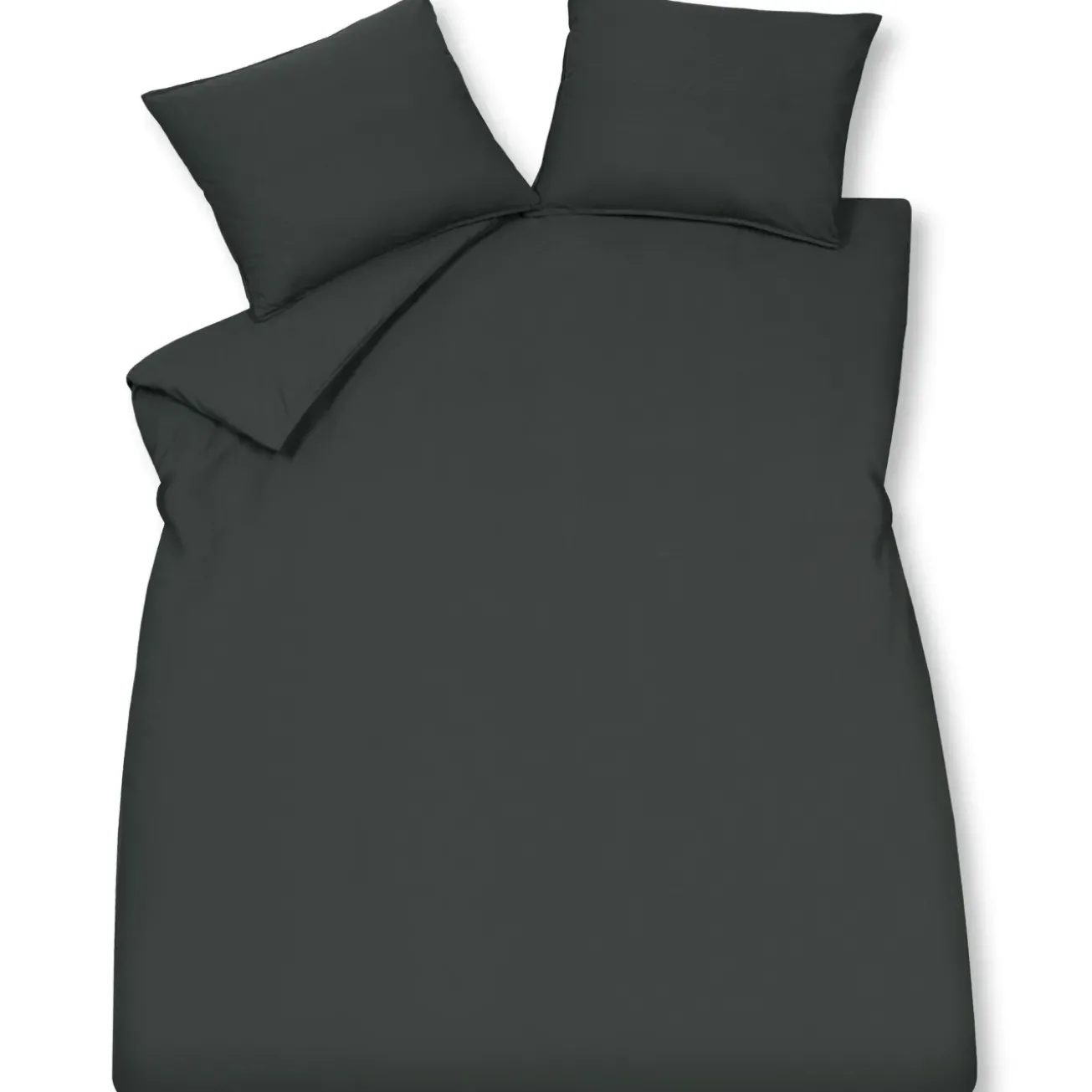 Bath & Living Vandyck WASHED COTTON pillowcase 60x70 cm, Off Black (cotton)