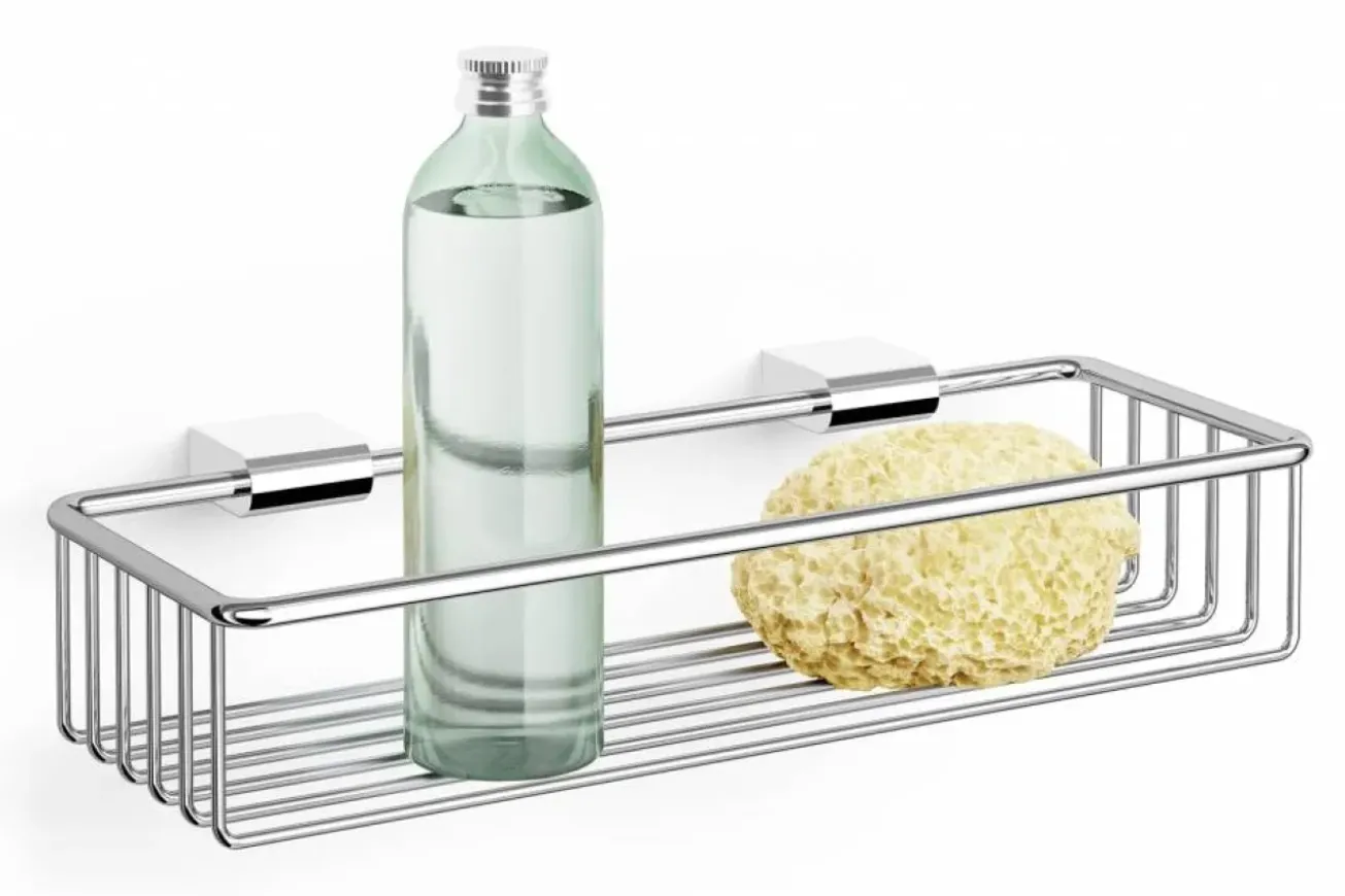 Bath & Living Zack ATORE shower basket 36.8 cm 40464 ( stainless steel)