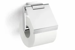 Bath & Living Zack ATORE toilet roll holder with flap 40453 ( stainless steel) wall mounting