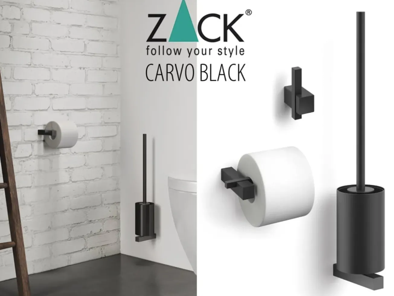 Bath & Living Zack CARVO 3-piece basic package